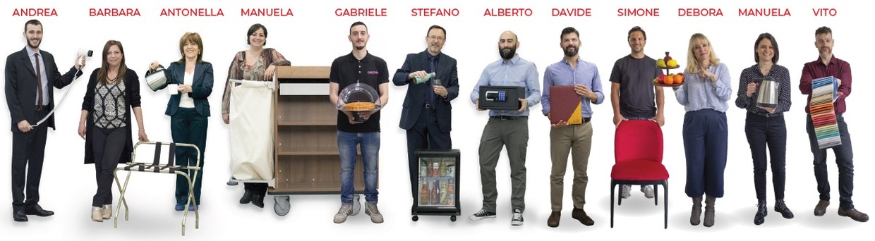Staff at Fas Italia