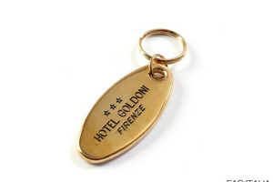 Elegant Hotel Keychain